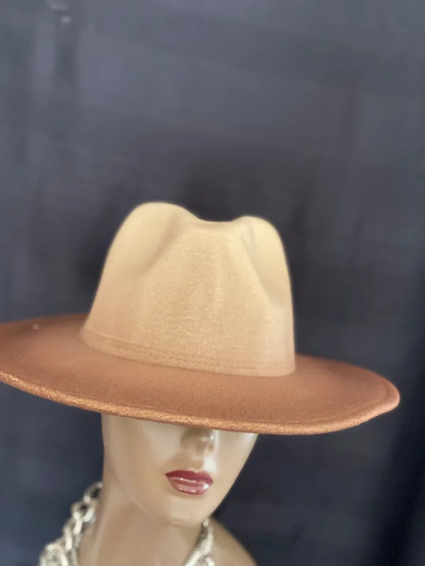 Cream Top w/ Tan Brim