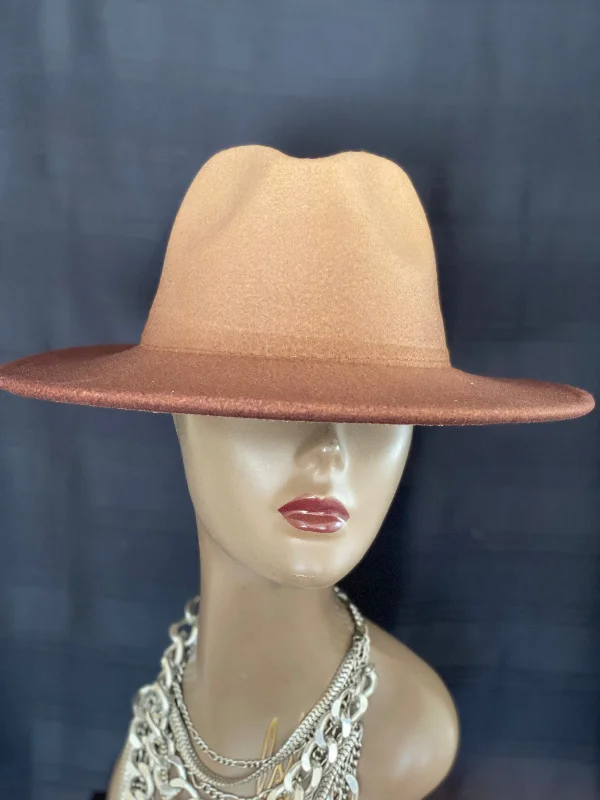 Tan Top w/ Brown Brim