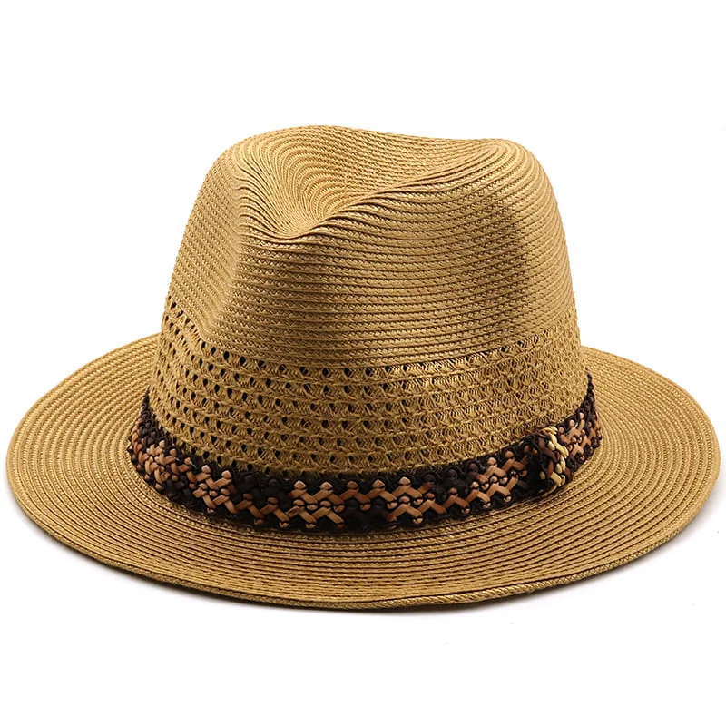 Aegean Sun Ribbon Fedora Hat