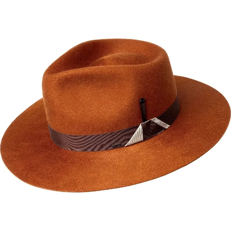 Bailey Trevel Elite Superfine Velour Wool Wide Brim Fedora