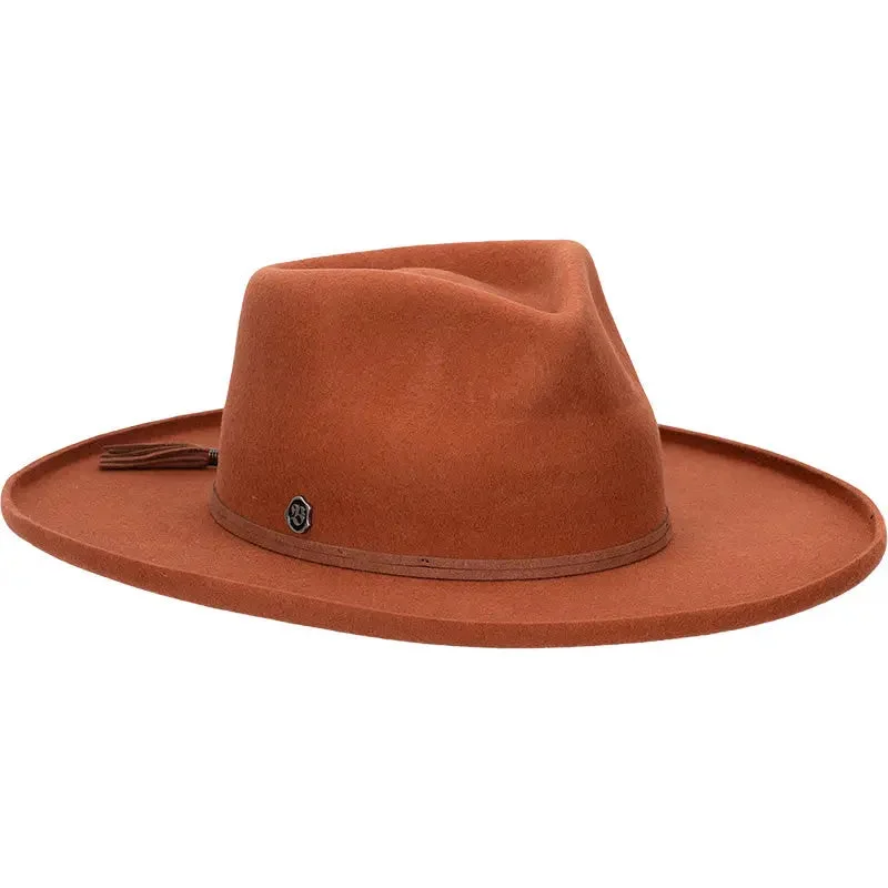 Biltmore Rebel Heart Wool Felt Wide Brim Fedora