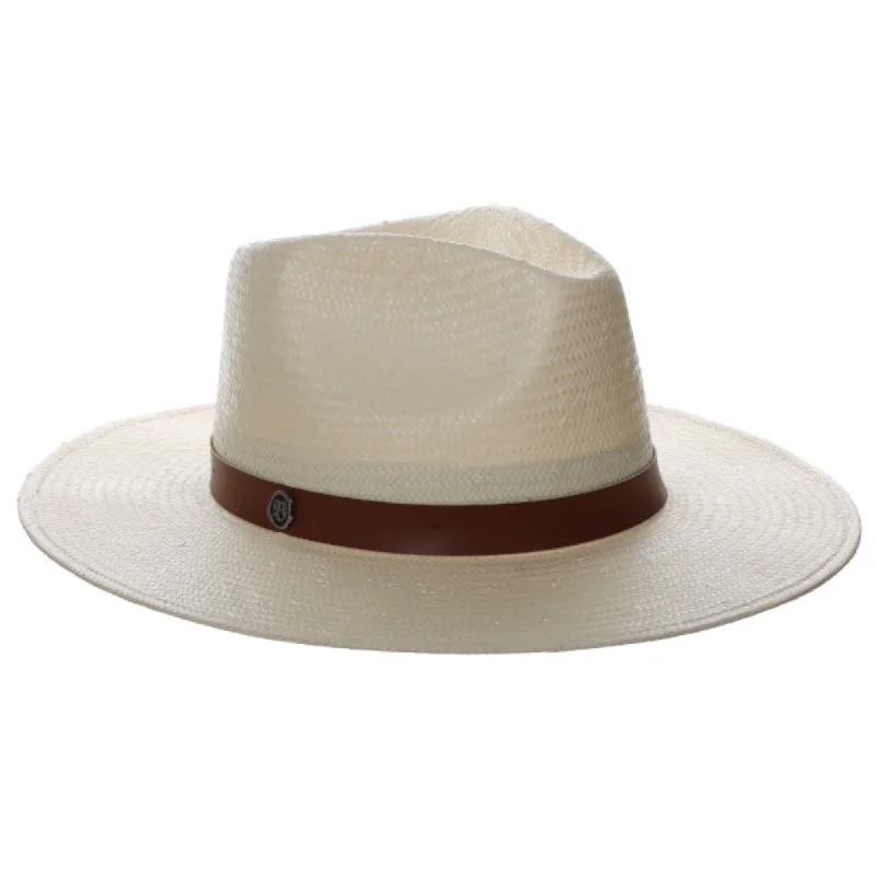 Biltmore She Pinch Front Handwoven Straw Fedora