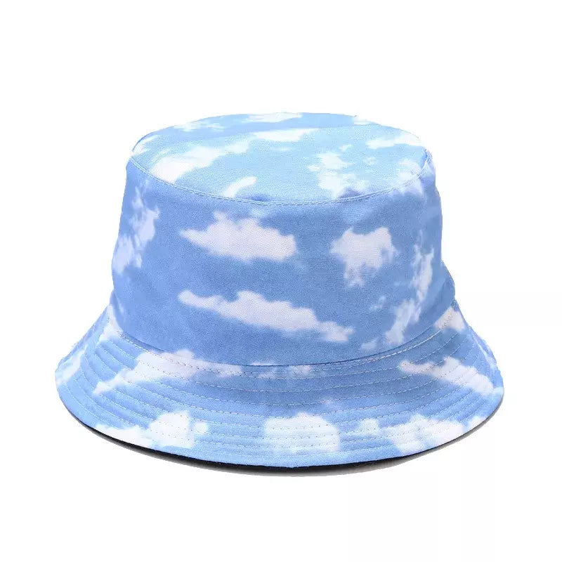 Blue Sky Reversible Bucket Hat