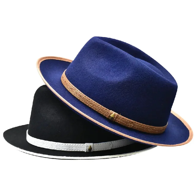 Bruno Capelo Toledo C-shaped Wool Fedora