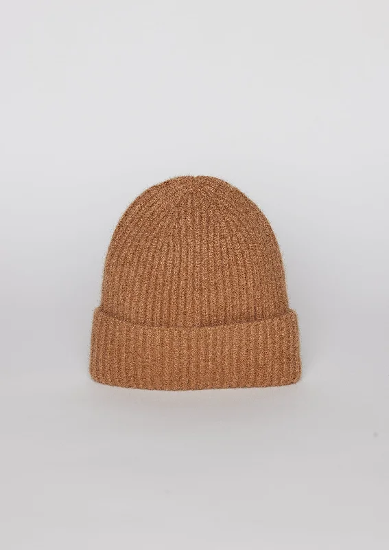 Cashmere Rib Beanie