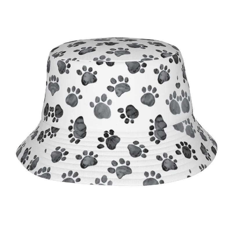 Cat's Footprint Bucket Hat