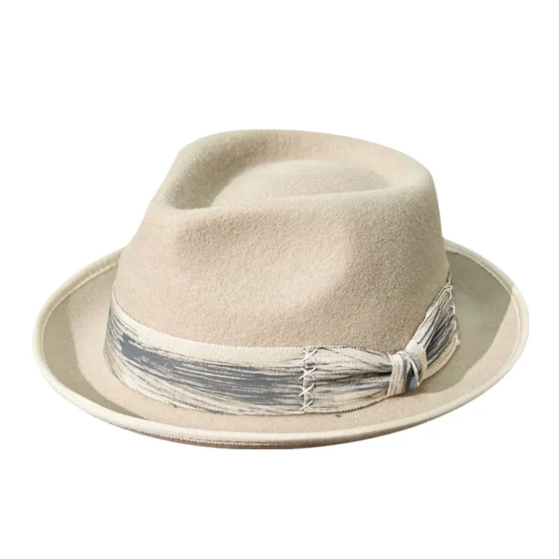 Collins Ribbon Wool Fedora Hat