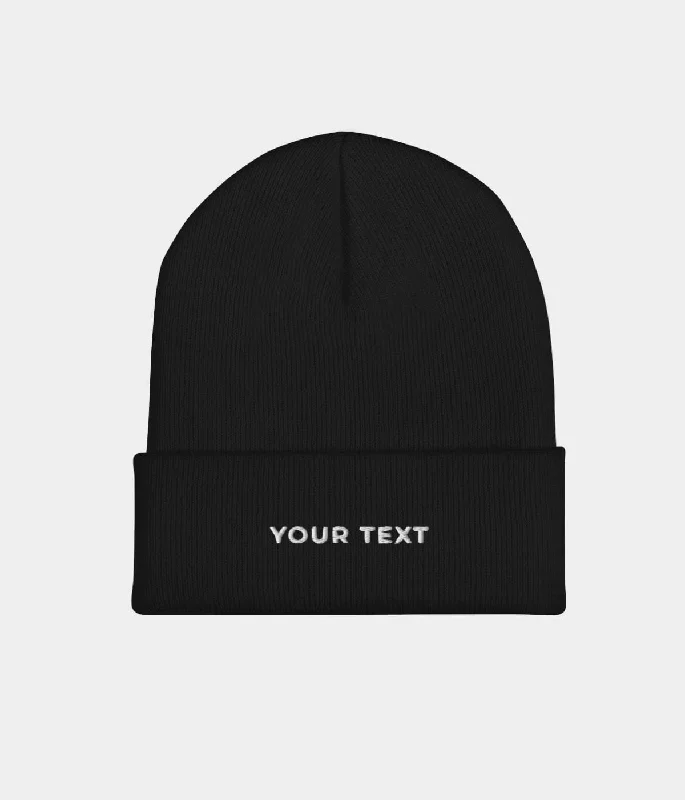 CUSTOM BEANIE.