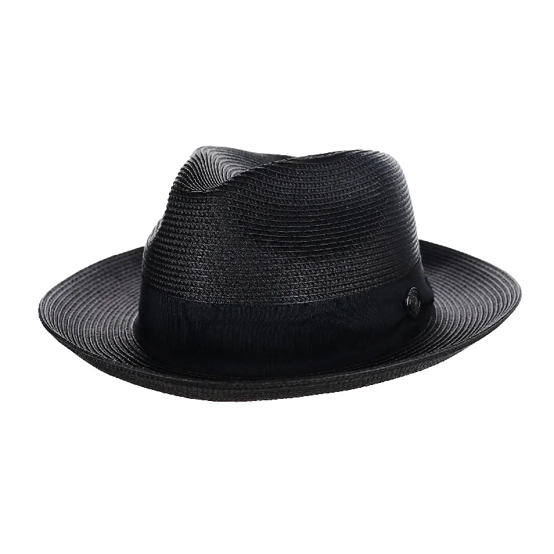 DapperFam The Uptown Timeless Straw Fedora