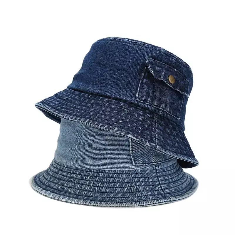 Dinant Blue Denim Bucket Hat