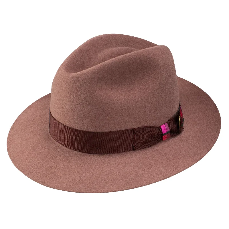 Dobbs Cubed Wool Felt Fedora