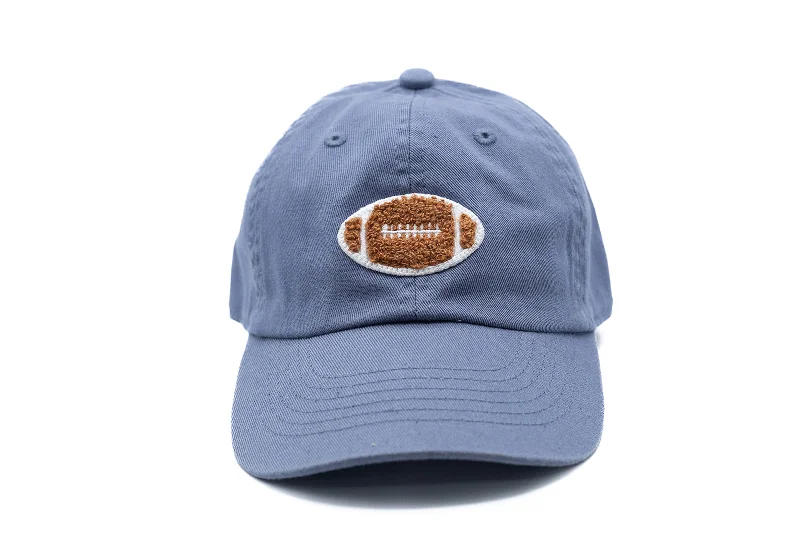 Dusty Blue Hat + Terry Football