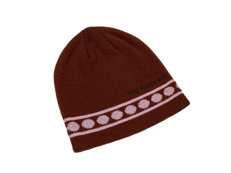 Frog Skateboards Circles Beanie 'Brick'