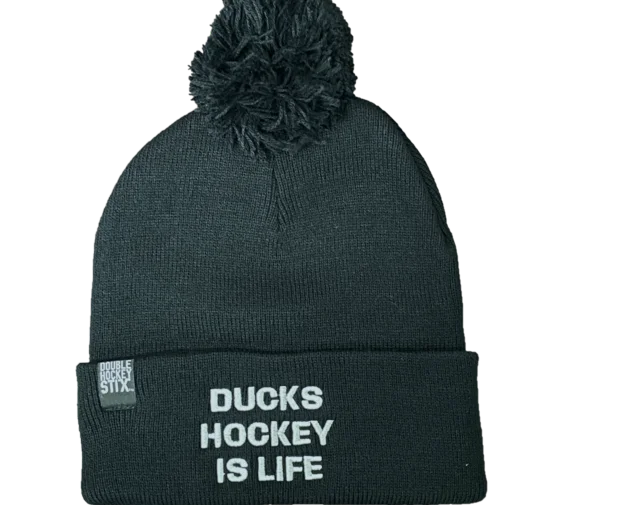 Hockey is My Life Pom Beanie