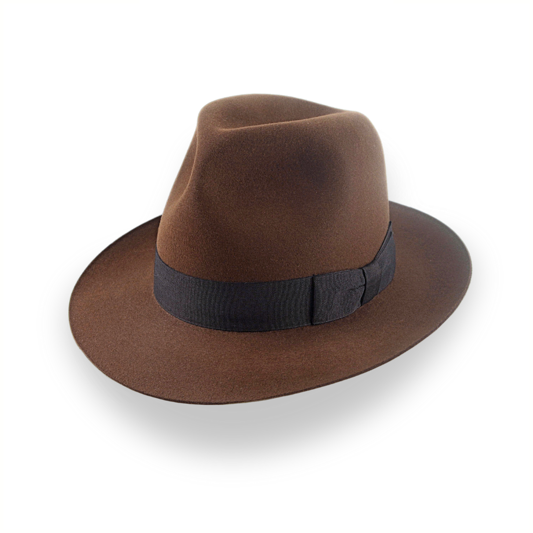 Raiders Brown Iconic Indiana Jones Style Fedora Hat | The Raider