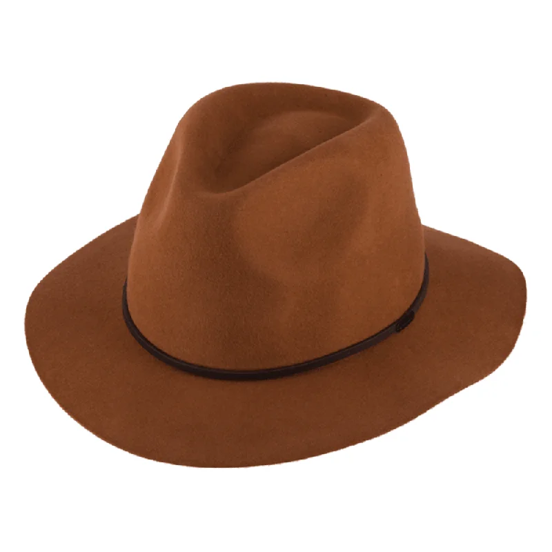 Kooringal Mid Brim Fedora Rajah - Chestnut