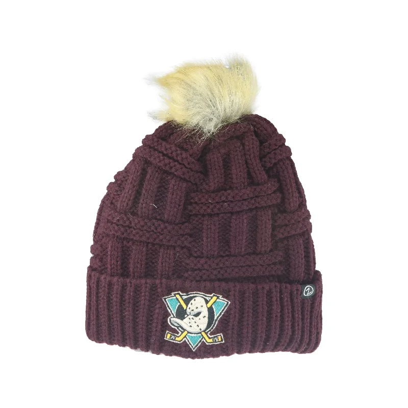 MD Classic Basket Pom Beanie