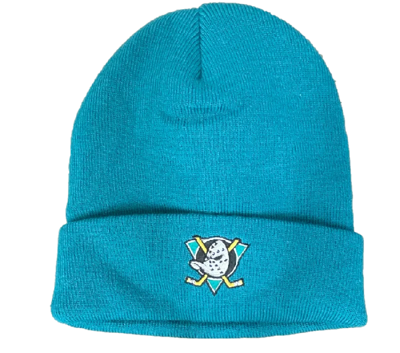 MD Teal Cuff Beanie