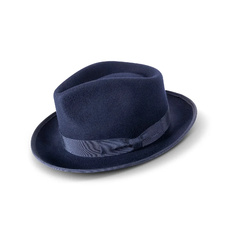 Montique Kingmaker Pinch Front Wool Fedora