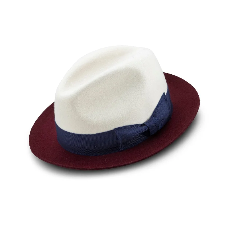 Montique Trilogy Pinch Front Wool Fedora