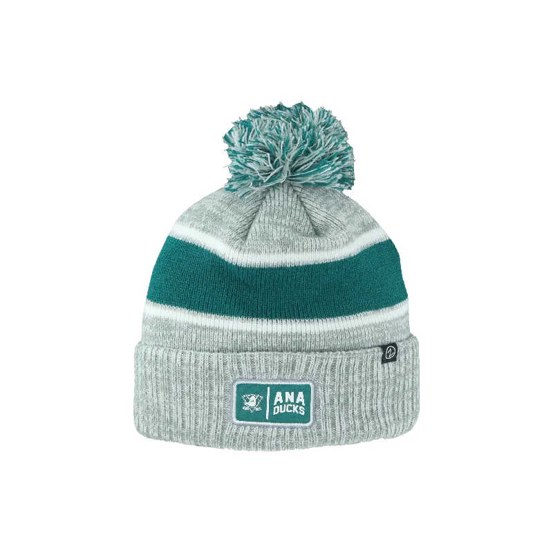 Retro Chilly Pom Beanie