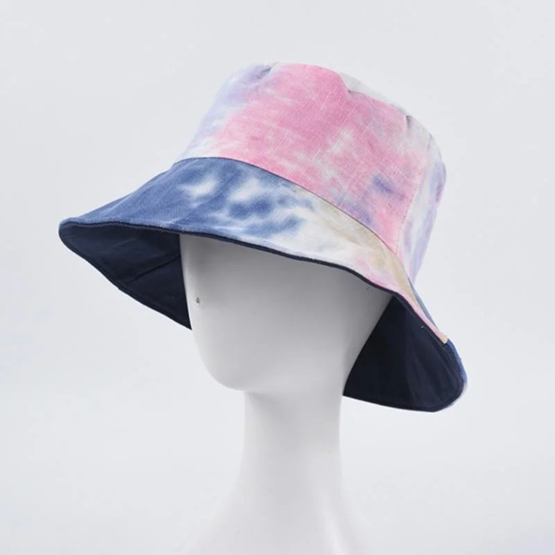 Reversible Tie Dye Bucket Hat