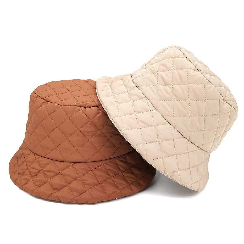 Rhombuses Thick Bucket Hat