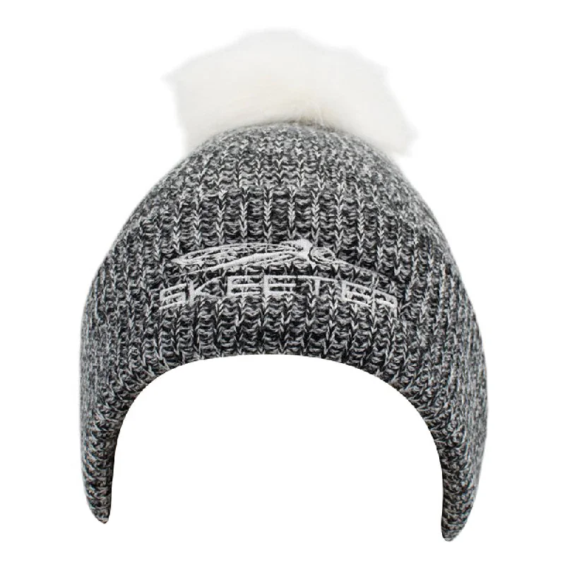 Skeeter Faux Fur Pom Beanie