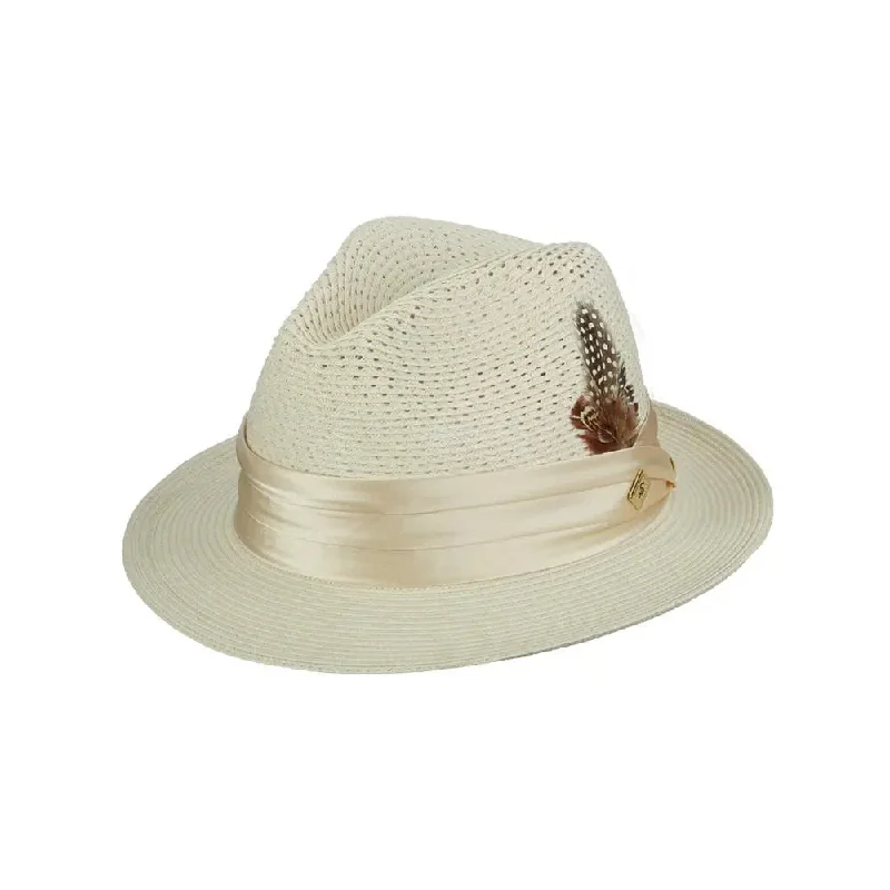 Stacy Adams Dublin Vented Poly Braid Fedora