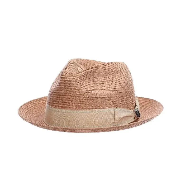 Stacy Adams Moore Summer Straw Fedora