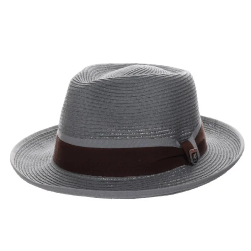 Stacy Adams Pacetti Paper Braid Straw Fedora