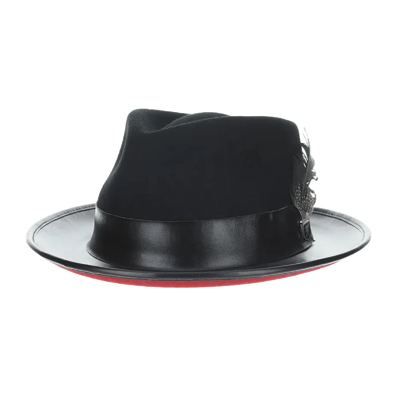 Stacy Adams Provo Pinch Front Fedora