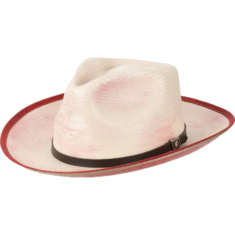 Stacy Adams Ritz Toyo Wide Brim Fedora