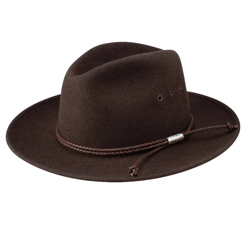 Stetson Crossover Wool Felt Wide Brim Fedora