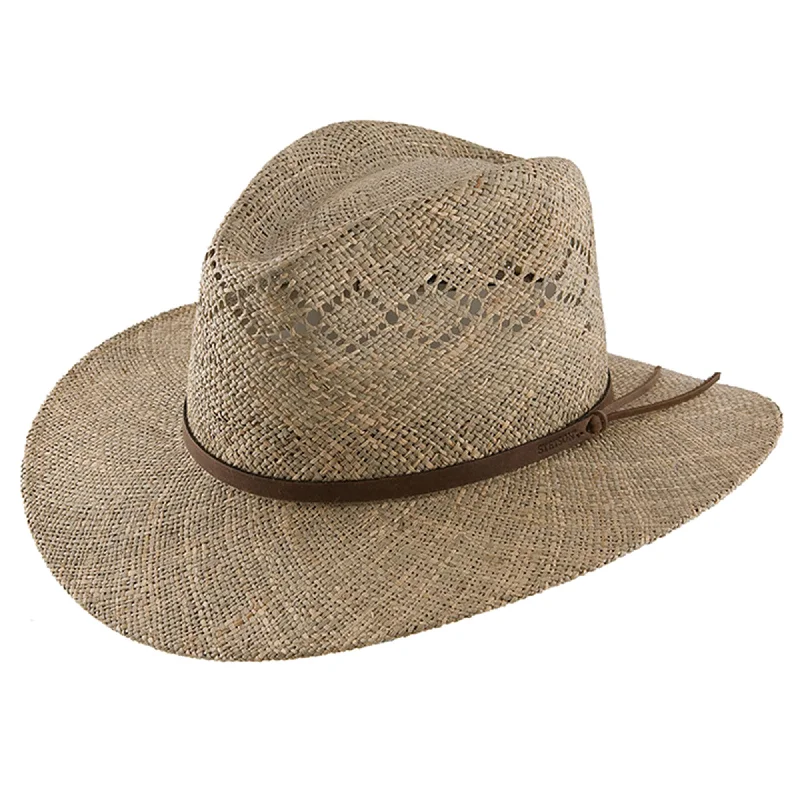 Stetson Dove Mountain Seagrass Straw Fedora