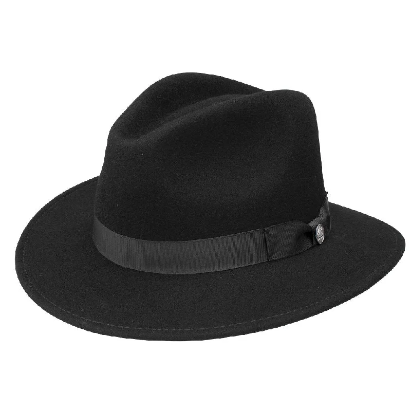 Stetson Markham Pinch Front Wool Felt Fedora