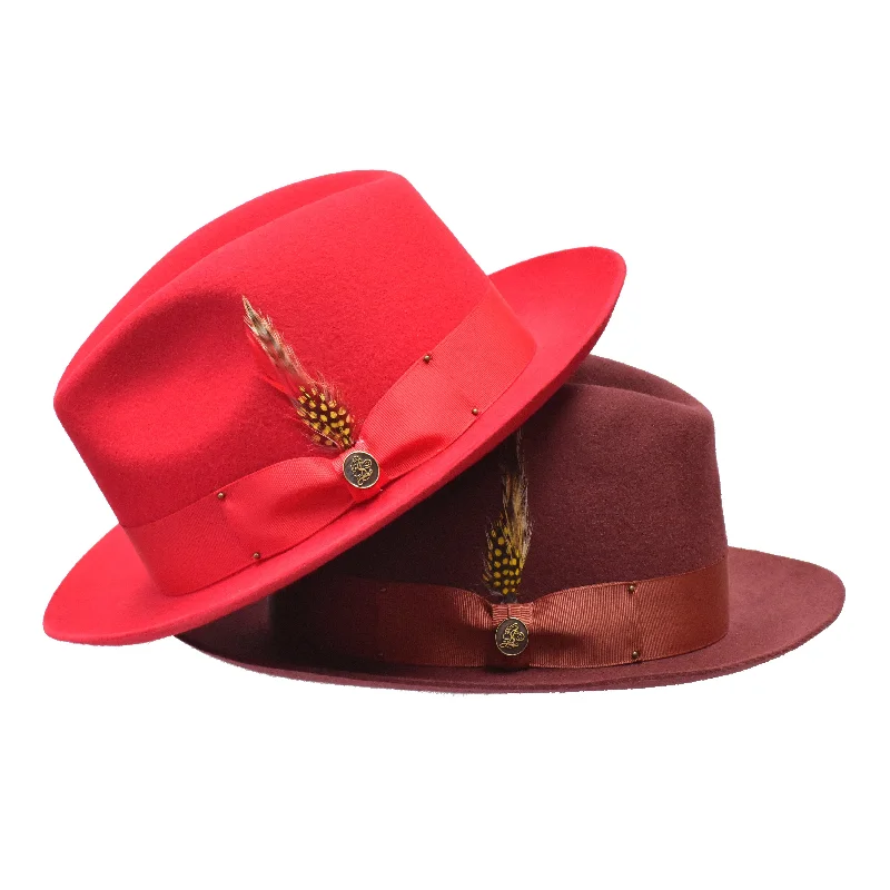 Steven Land Castro Wool Fedora