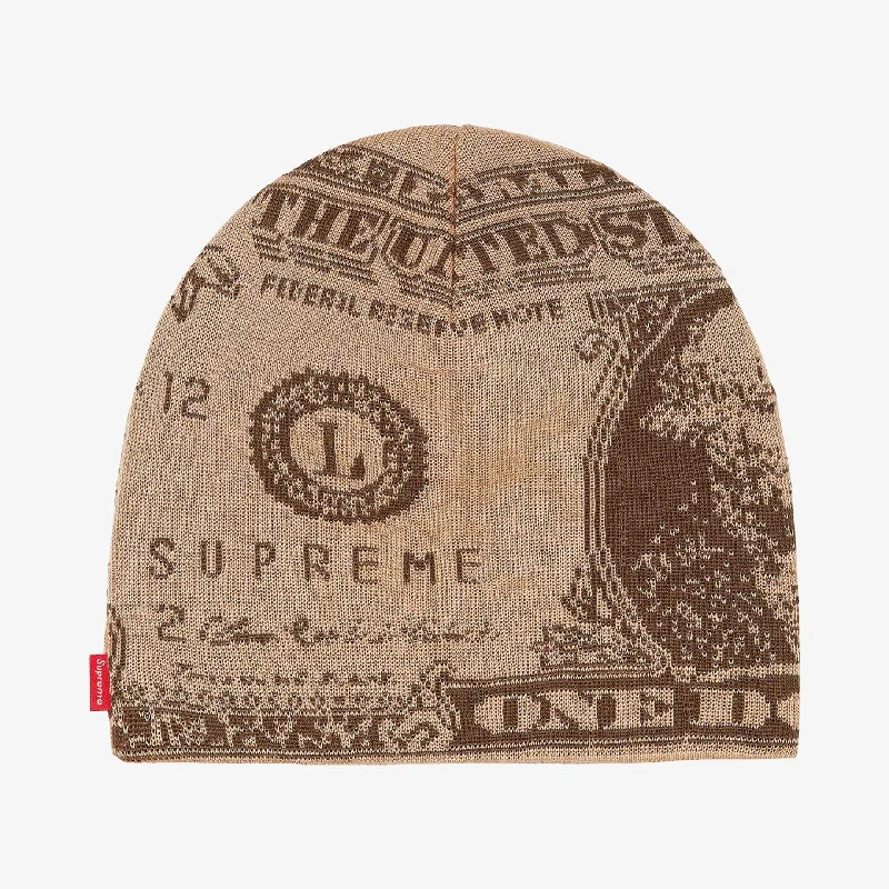 Supreme Beanie 'Dollar' Tan (FW21)