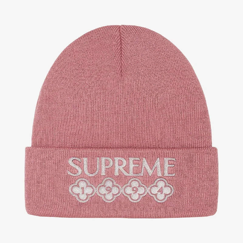 Supreme Beanie 'Glitter' Rose (FW21)