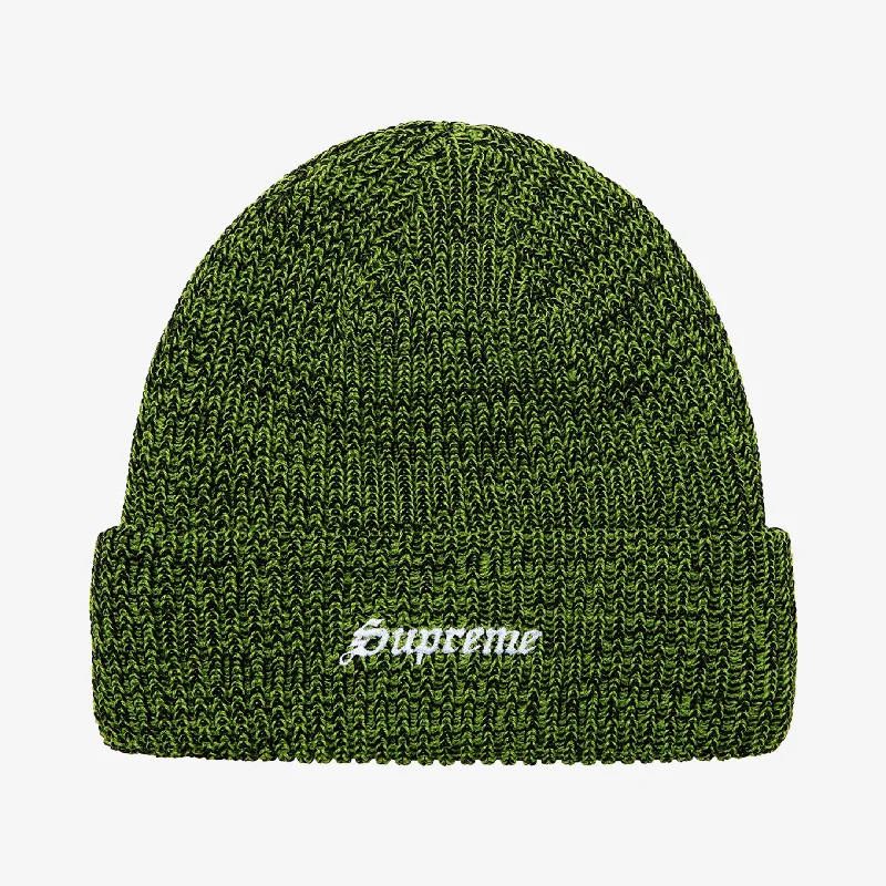 Supreme Beanie 'Twisted Loose Gauge' Green (FW21)