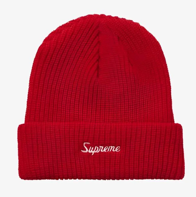 Supreme Loose Gauge Beanie Bright Red (FW21)