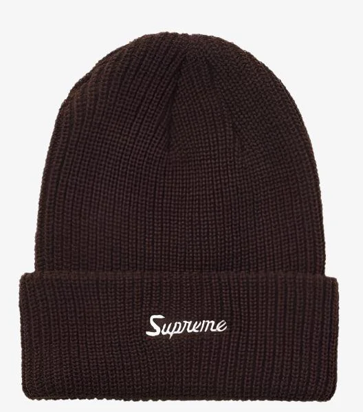 Supreme Loose Gauge Beanie Brown (FW21)