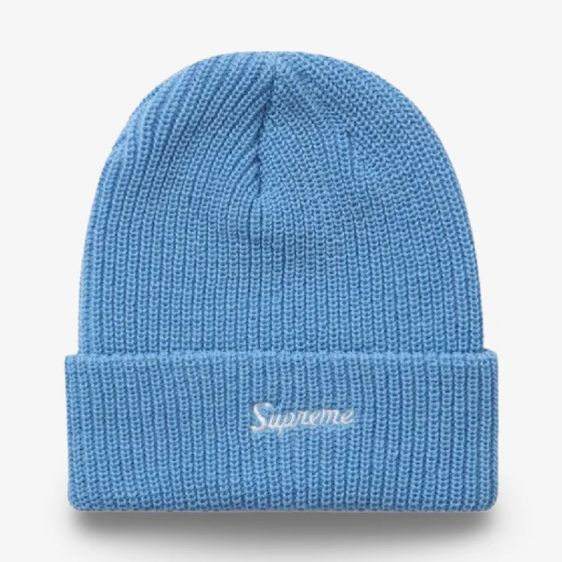 Supreme Loose Gauge Beanie Light Blue (FW21)