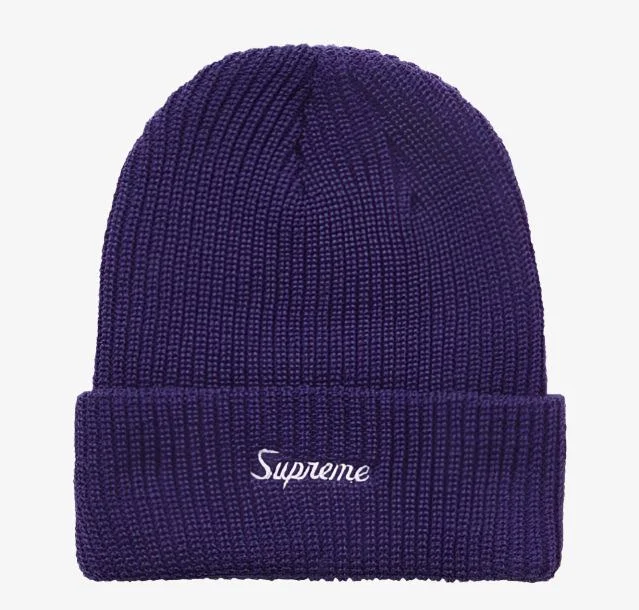 Supreme Loose Gauge Beanie Purple (FW21)