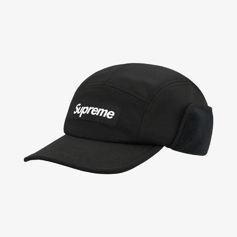 Supreme WINDSTOPPER Earflap Camp Cap Black (FW21)