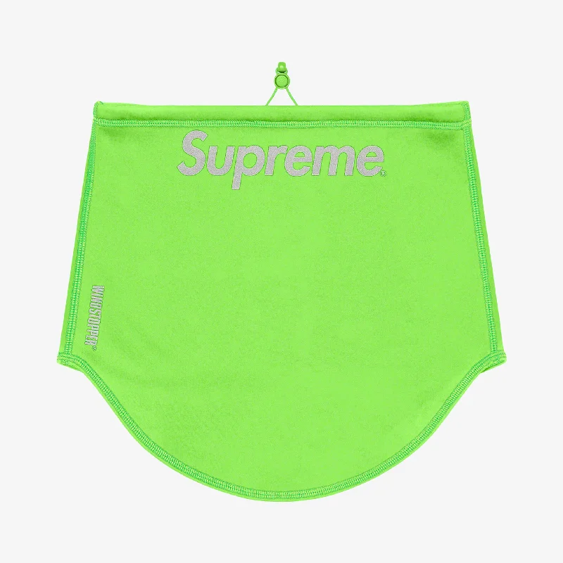 Supreme WINDSTOPPER Neck Gaiter Bright Green (FW21)