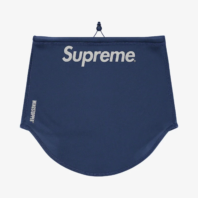 Supreme WINDSTOPPER Neck Gaiter Navy (FW21)