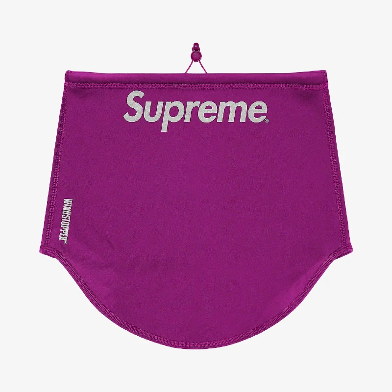 Supreme WINDSTOPPER Neck Gaiter Purple (FW21)