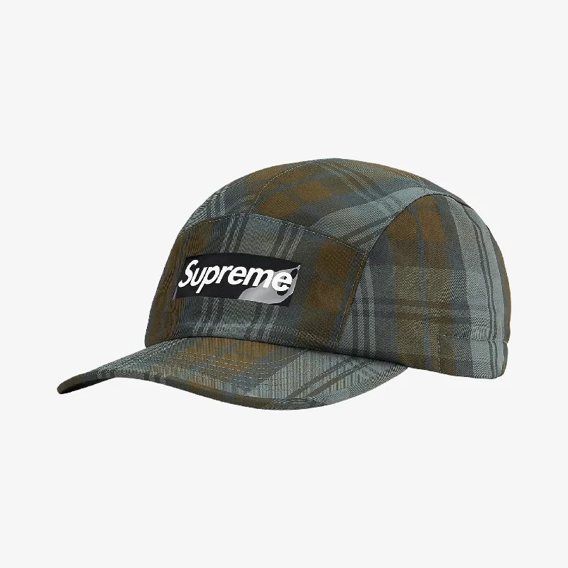 Supreme x GORE-TEX Tech Camp Cap Olive Plaid (FW21)