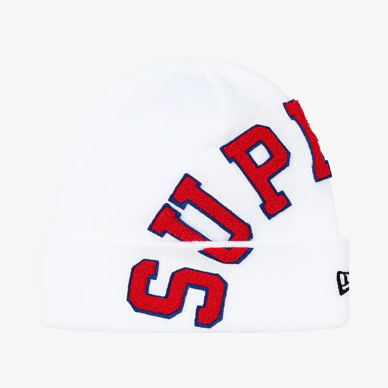 Supreme x New Era Beanie 'Big Arc' White (FW20)